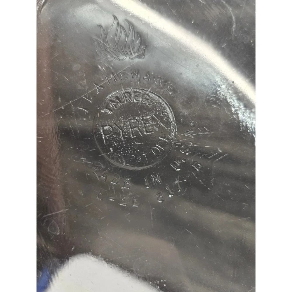Pyrex vintage flameware